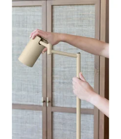 It's about RoMi Vloerlamp Bilbao - Beige - 53x28x154cm