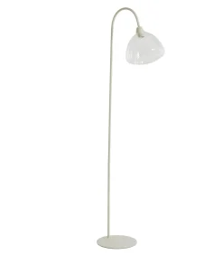 Best Vloerlamp Bisho - Crème - 47x28x160cm Vloerlampen
