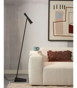 It's about RoMi Vloerlamp Bordeaux - Zwart - 22x36x145.5cm