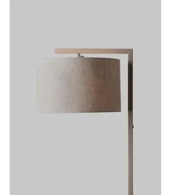 It's about RoMi Vloerlamp Boston - Bruin - 30x32x160cm
