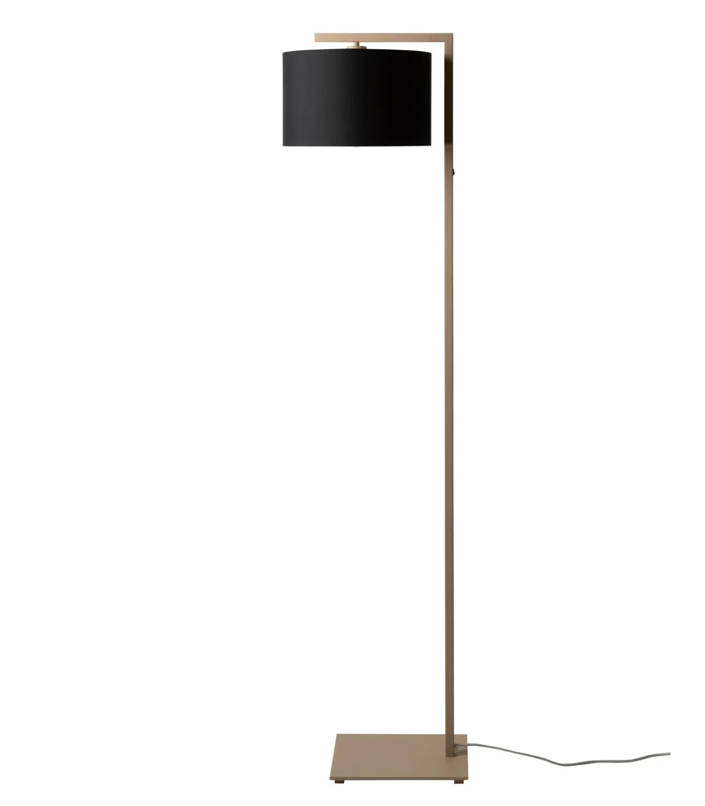 Outlet Vloerlamp Boston - Bruin - 30x32x160cm Vloerlampen