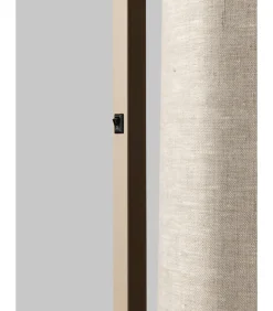 Vloerlamp Boston - Bruin - 30x25x160cm Vloerlampen