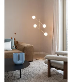 It's about RoMi Vloerlamp Copenhagen - Beige - 48x26x170cm