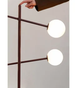 It's about RoMi Vloerlamp Copenhagen - Rood - 48x26x170cm