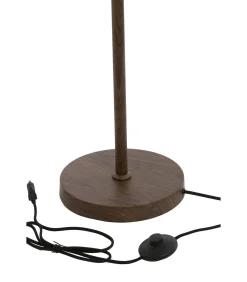 Light & Living Vloerlamp Dania - Crème/Bruin - Ø23x159cm