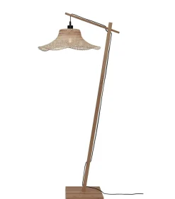 Discount Vloerlamp Ibiza - Bamboe - 77x50x150cm Vloerlampen