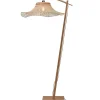 Hot Vloerlamp Ibiza - Bamboe - 83x65x176cm Vloerlampen