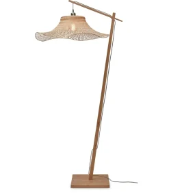 Hot Vloerlamp Ibiza - Bamboe - 83x65x176cm Vloerlampen