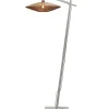 GOOD &MOJO Vloerlamp Iguazu - Bamboe Wit/Jute - 78x55x176cm