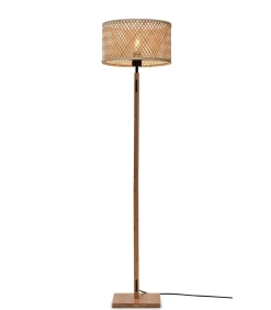 Clearance Vloerlamp Java - Bamboe - Ø32cm Vloerlampen