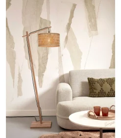 GOOD &MOJO Vloerlamp Java - Bamboe - 58x32x150cm