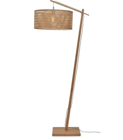 Outlet Vloerlamp Java - Bamboe - 75x50x176cm Vloerlampen