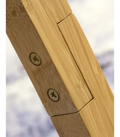 GOOD &MOJO Vloerlamp Java - Bamboe - 50x50x145cm - Driepoot