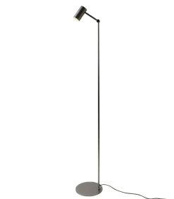It's about RoMi Vloerlamp Montreux - Zilver - 22x22x134cm