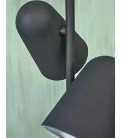 It's about RoMi Vloerlamp Salamanca - Zwart - 28x28x145cm - 2L