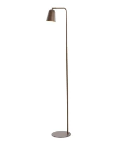 Clearance Vloerlamp Salomo - Bruin - 32.5x23x147cm Vloerlampen