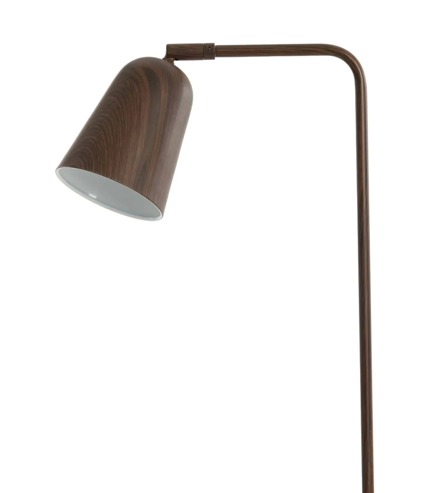 Clearance Vloerlamp Salomo - Bruin - 32.5x23x147cm Vloerlampen