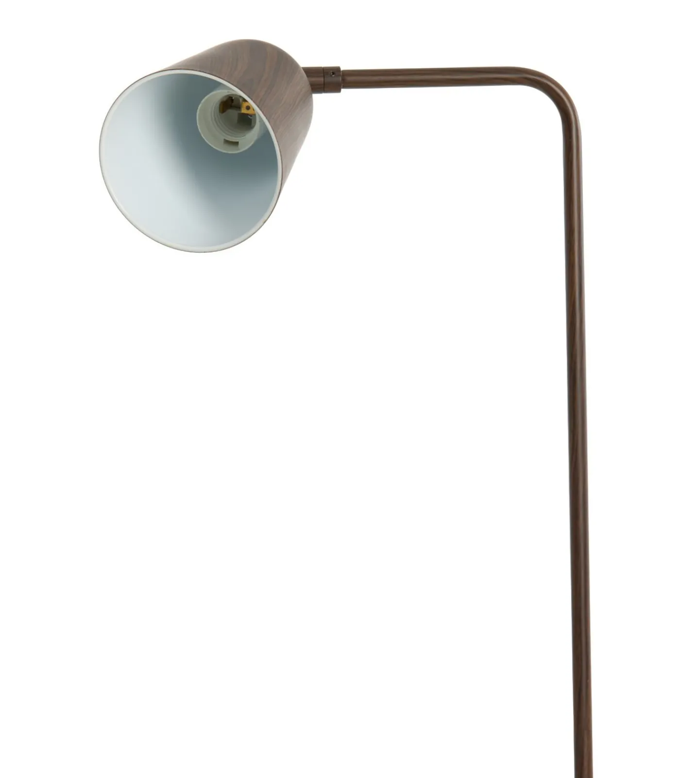 Clearance Vloerlamp Salomo - Bruin - 32.5x23x147cm Vloerlampen