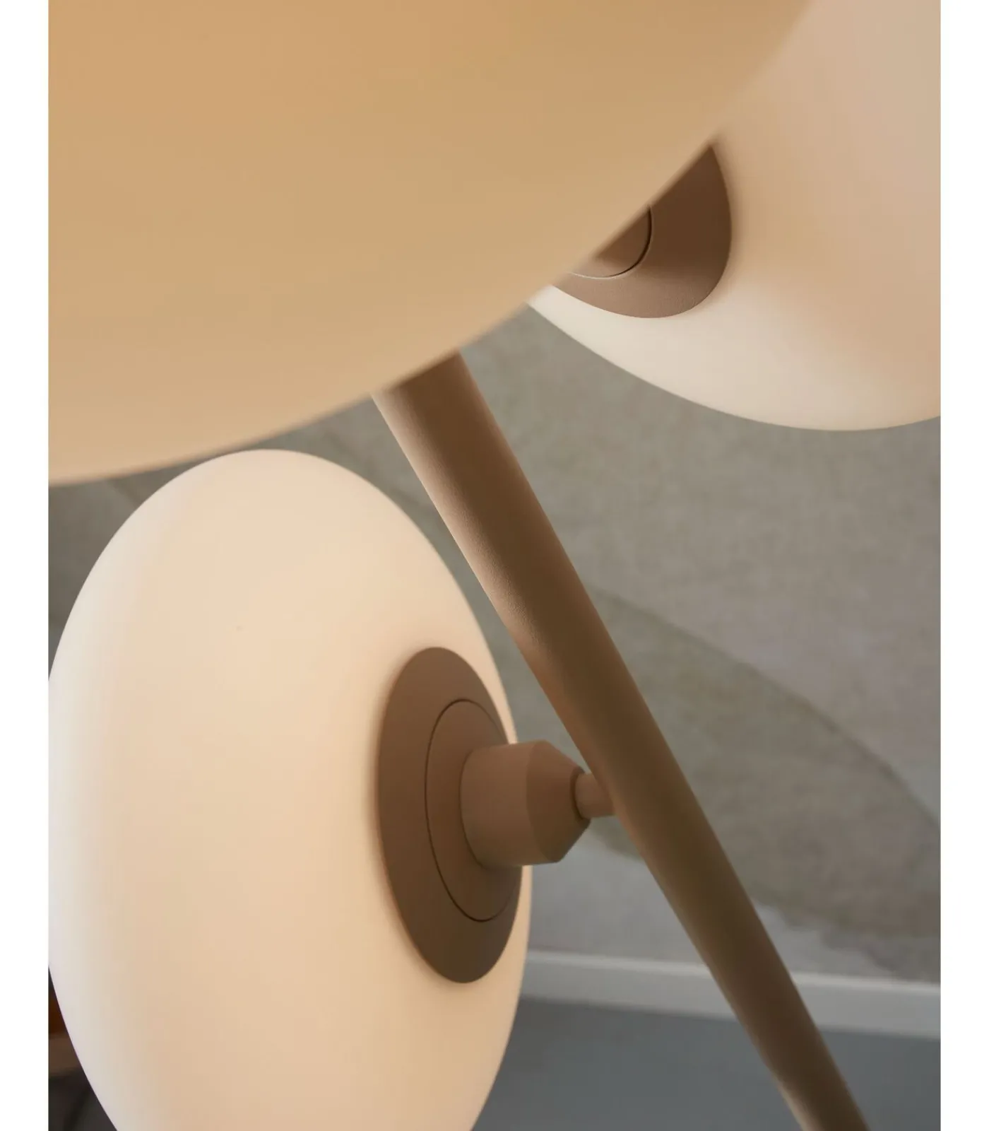 It's about RoMi Vloerlamp Sapporo - Grijs - 32x32x161cm