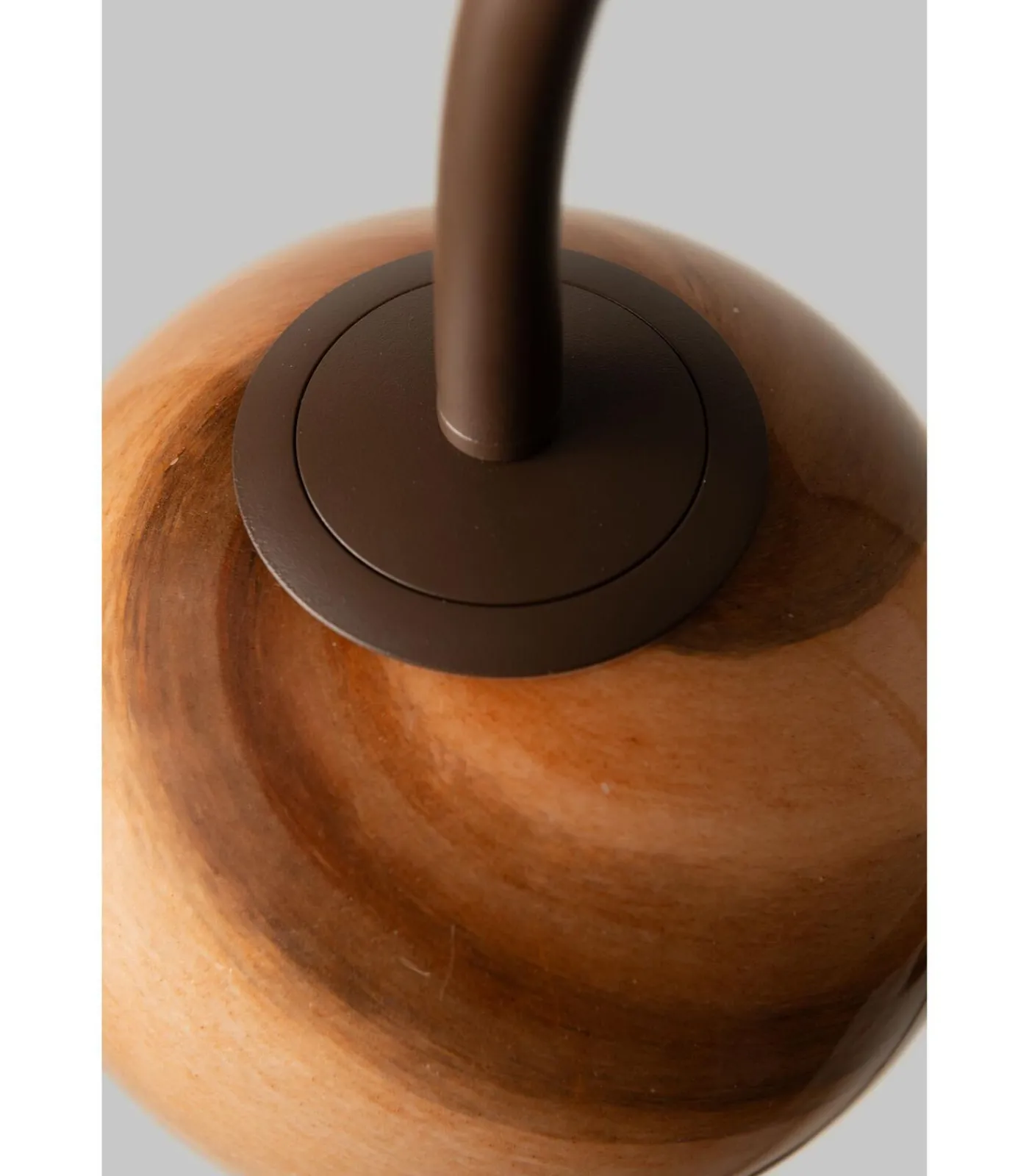 It's about RoMi Vloerlamp Tivoli - Bruin - 20x42x163cm