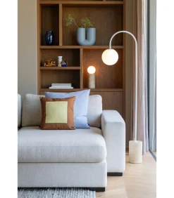Outlet Vloerlamp Tivoli - Wit - 20x42x163cm Vloerlampen