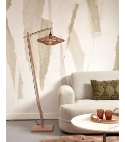 GOOD &MOJO Vloerlamp Zanzibar - Bamboe - 63x40x150cm