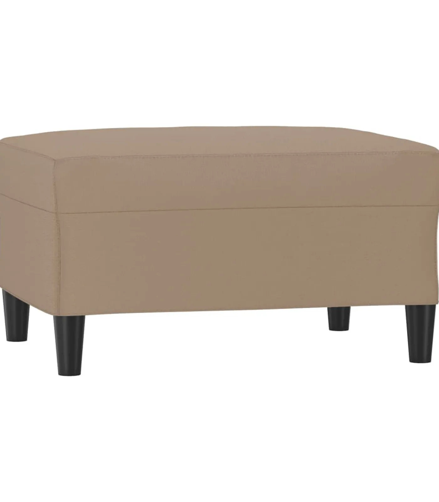 Best Voetenbank 70x55x41 cm kunstleer cappuccino Stoelen