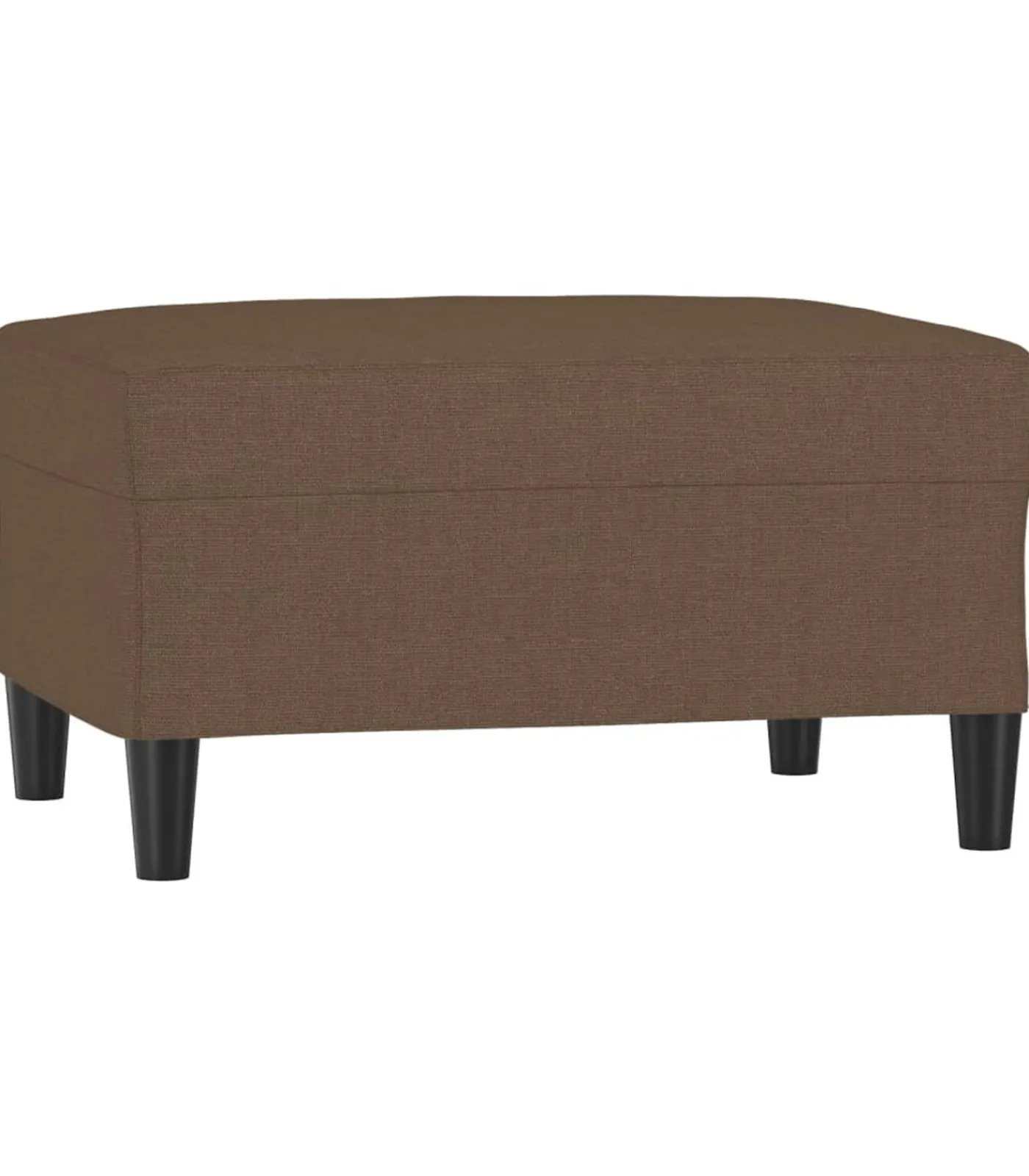 vidaXL Voetenbank 70x55x41 cm stof bruin