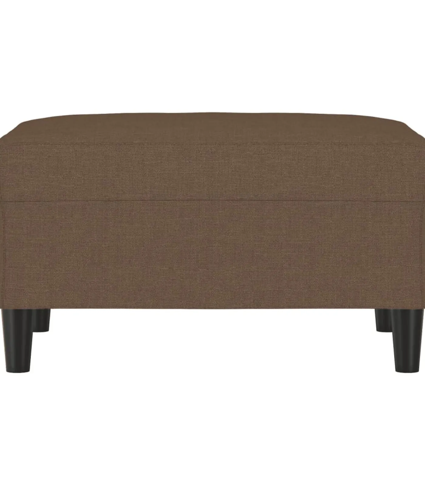 vidaXL Voetenbank 70x55x41 cm stof bruin