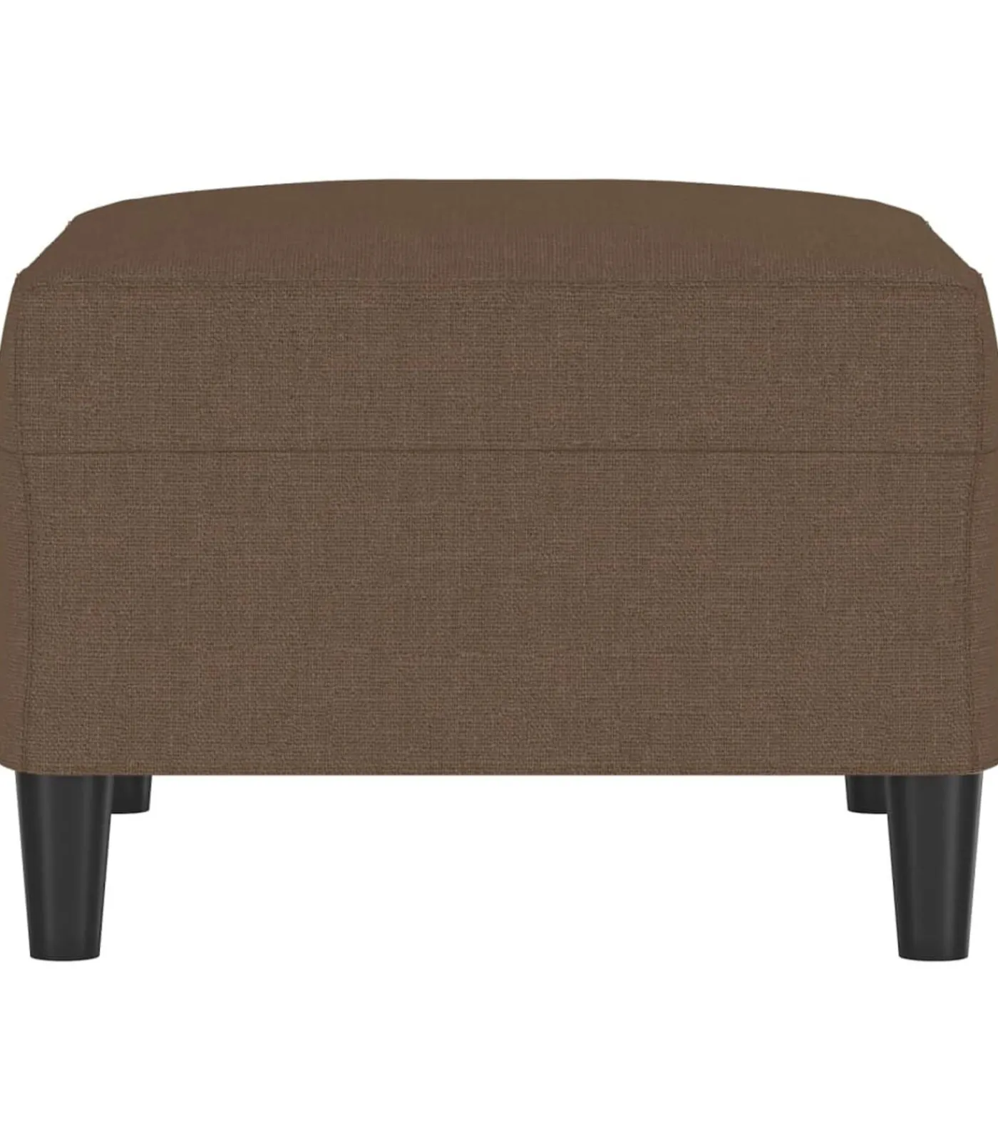 vidaXL Voetenbank 70x55x41 cm stof bruin