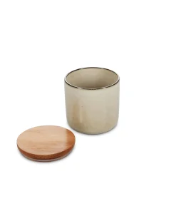 Best Voorraadpot 12xH12cm ivoor Meridian Keukenaccessoires