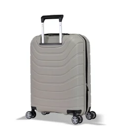 Sale Voyager XXI Expandable Handbagage Koffer 4 Wielen Lichtgrijze Trolleys