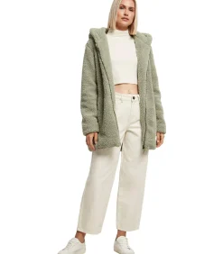 Kinderen Urban Classics Vrouwelijke hoodie fleece Sherpa