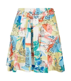 Best Vrouwen aop satijnen minirok GT DAMES Rokken