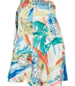 Best Vrouwen aop satijnen minirok GT DAMES Rokken