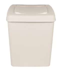 Clearance Vuilnisbakken 3 st stapelbaar 75 L polypropeen wit Manden En Bakken