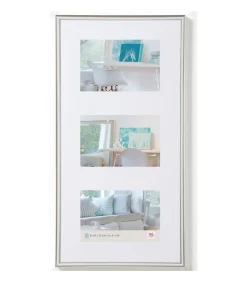 Walther Design Fotolijst New Lifestyle 3x 10x15 cm zilverkleurig