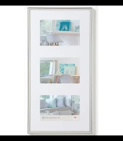Walther Design Fotolijst New Lifestyle 3x 10x15 cm zilverkleurig