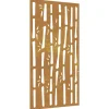 Online Wanddecoratie tuin bamboe-ontwerp 105x55 cm cortenstaal Decoratie