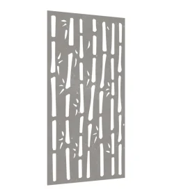 Online Wanddecoratie tuin bamboe-ontwerp 105x55 cm cortenstaal Decoratie