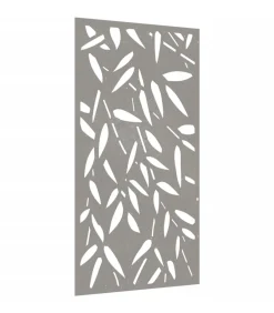 Sale Wanddecoratie tuin bamboebladontwerp 105x55 cm cortenstaal Decoratie