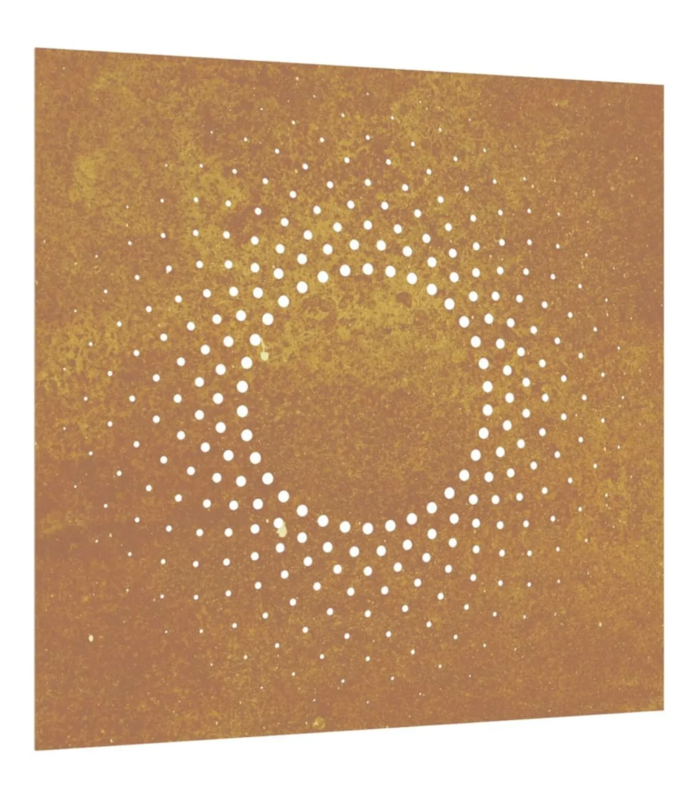 vidaXL Wanddecoratie tuin zonontwerp 55x55 cm cortenstaal