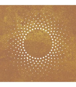 vidaXL Wanddecoratie tuin zonontwerp 55x55 cm cortenstaal