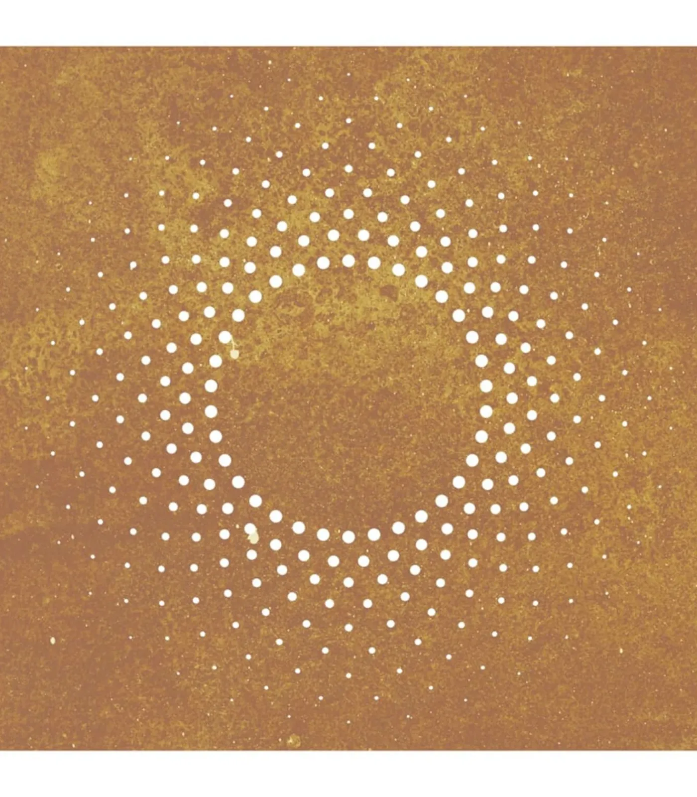 vidaXL Wanddecoratie tuin zonontwerp 55x55 cm cortenstaal