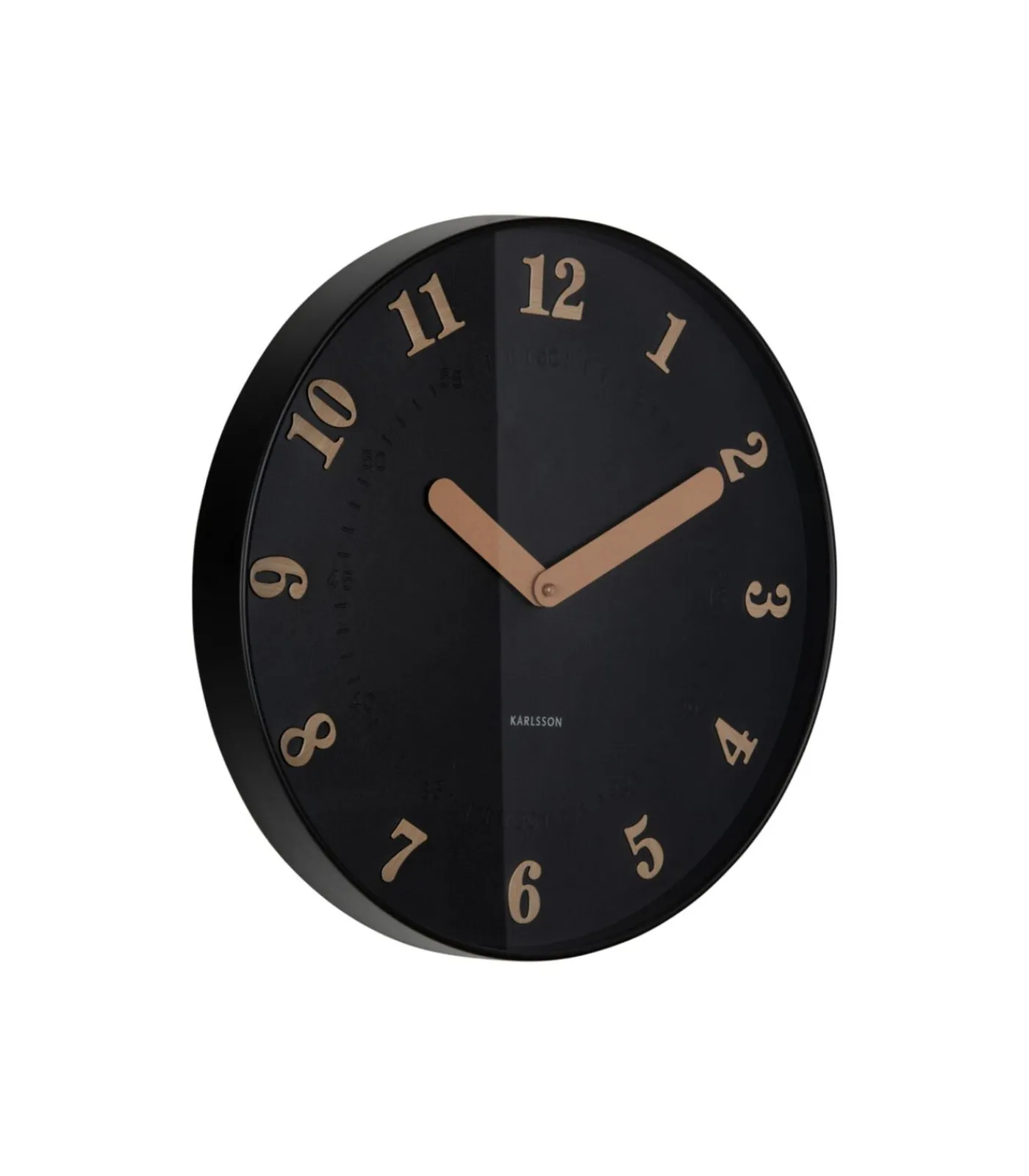 New Wandklok Amena - Zwart - 40x40x40cm Klokken