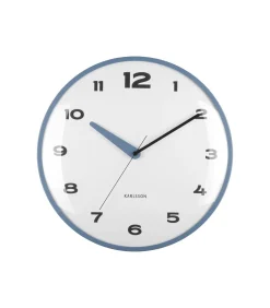 Karlsson Wandklok Brisk Dome - Klassiek blauw - Ø40cm