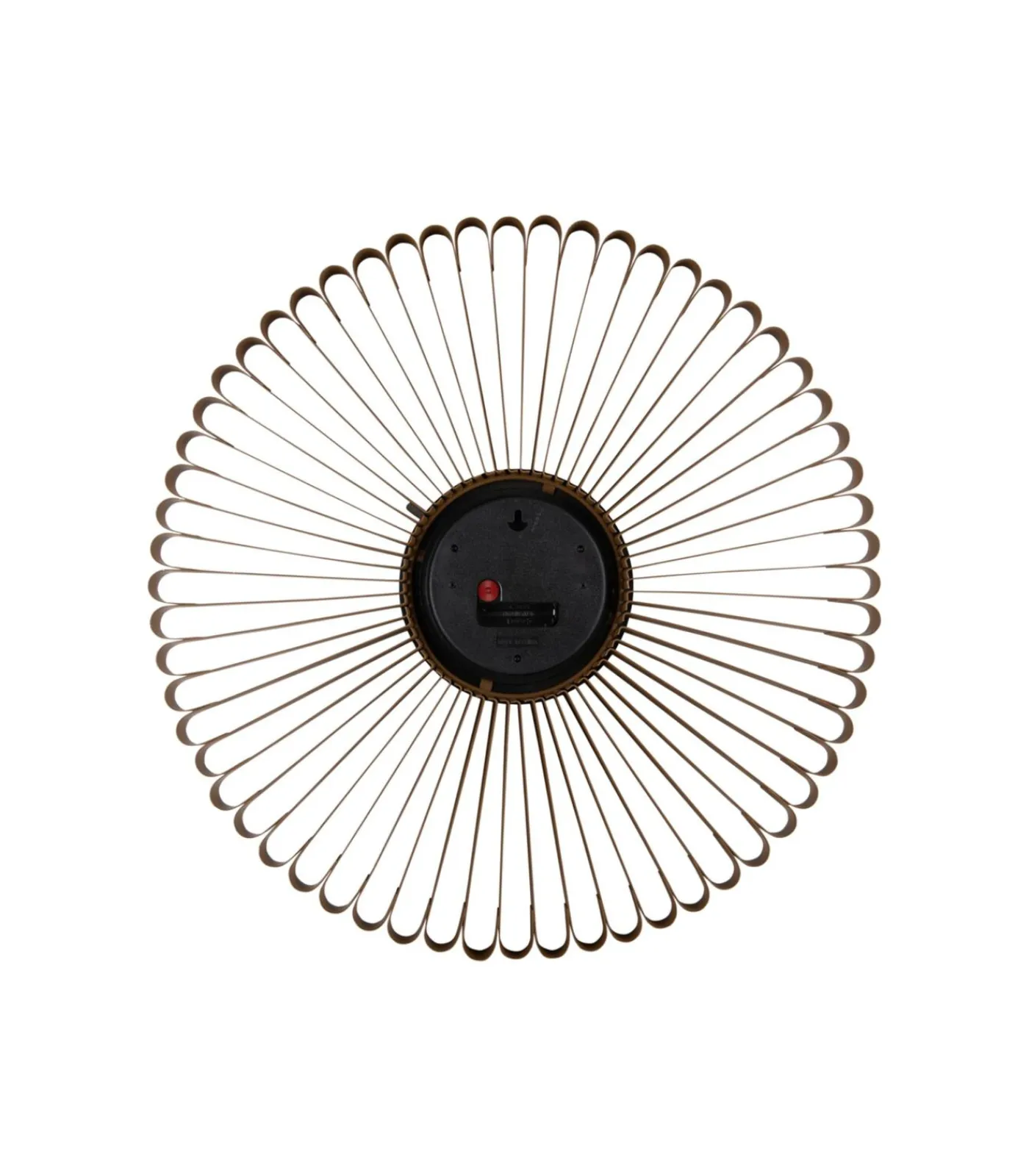 Wandklok Cascara - Bruin - 50x50x50cm Klokken