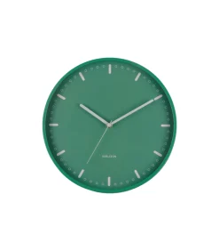 Clearance Wandklok Cool Retro - Groen - 30x30x30cm Klokken