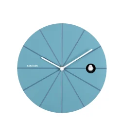 Online Wandklok Destacado Cuckoo - Blauw - 28x28x28cm Klokken