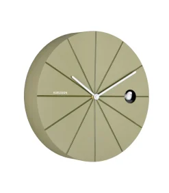 Online Wandklok Destacado Cuckoo - Groen - 28x28x28cm Klokken